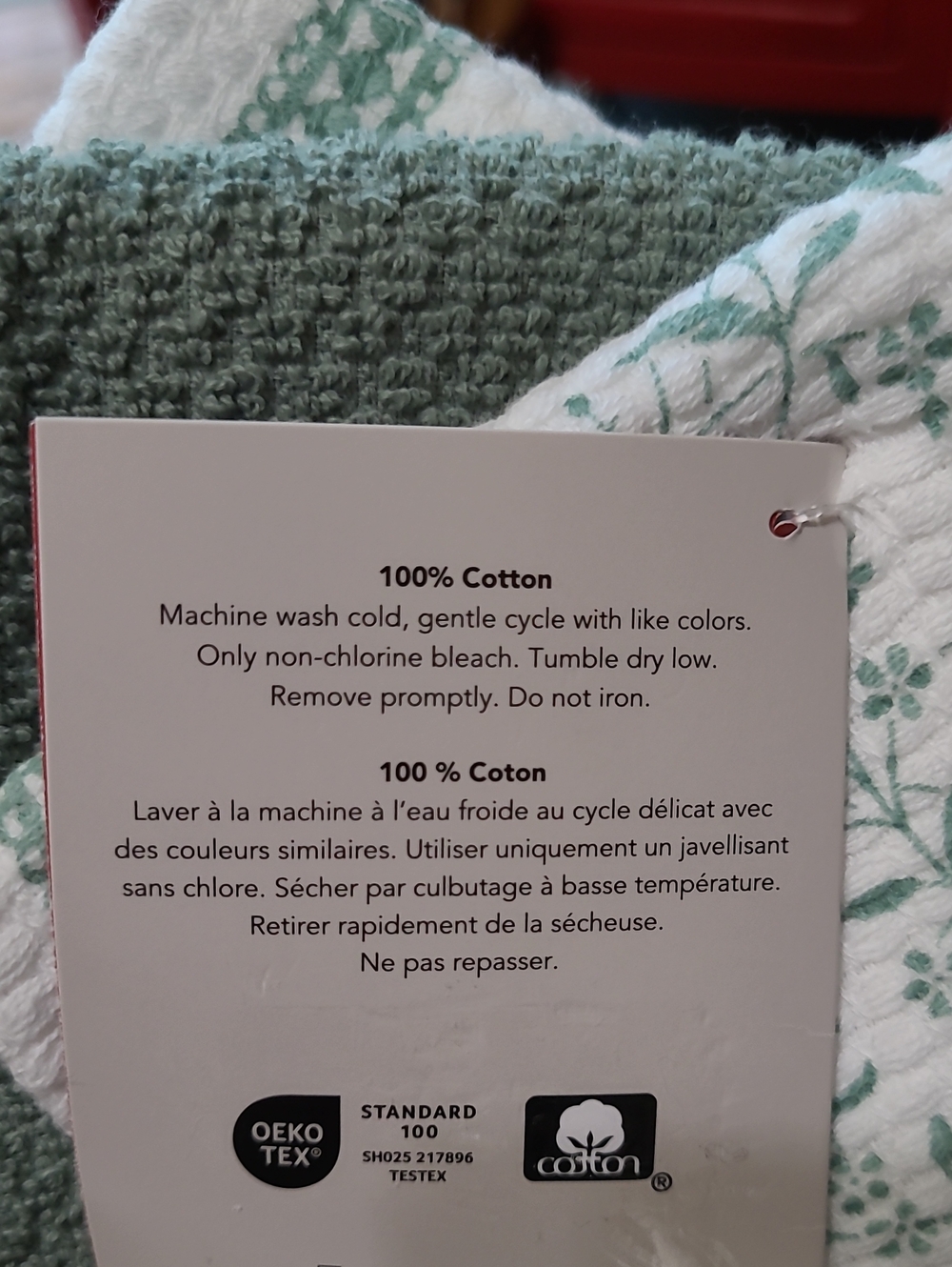 KitchenAid Floral Kitchen Towel Set - Picture 4 of 9